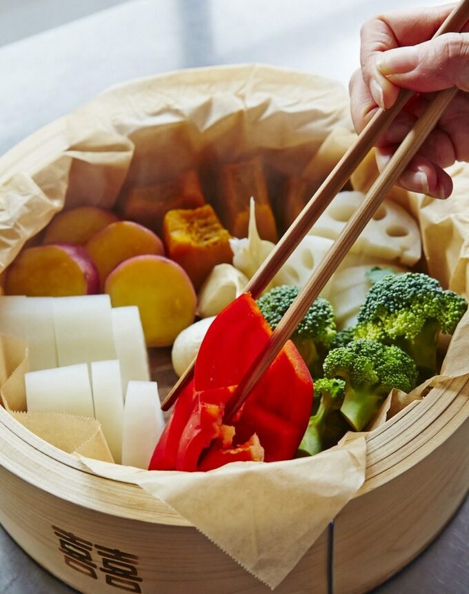 残りの野菜を加える