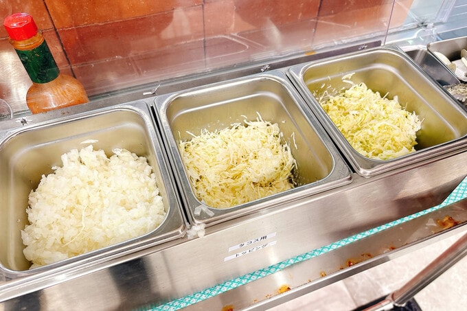 タコスのトッピング