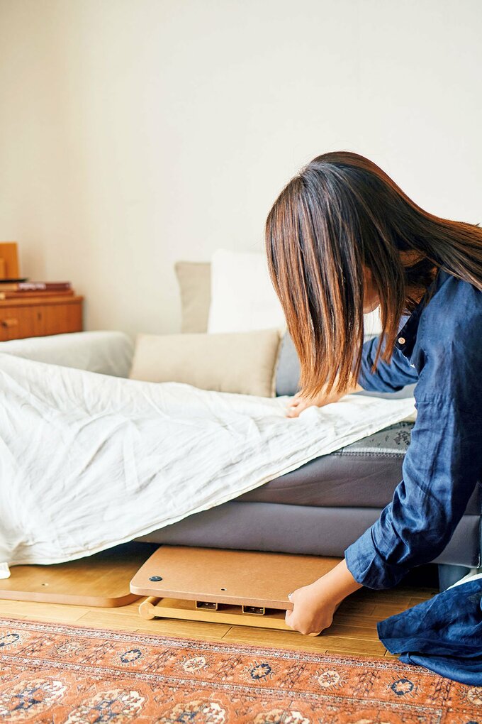 コンパクトなこたつ