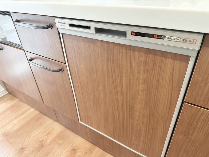 新築時に採用した食洗機