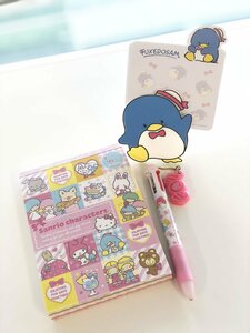 会社で使っているサンリオなつかしキャラクターのグッズ