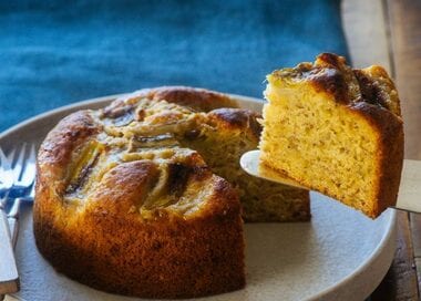 しっとりバナナケーキのつくり方。ホットケーキミックスで簡単