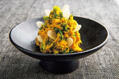 笠原将弘さんの「カボチャの副菜」レシピ。ほっくりした甘さが最高