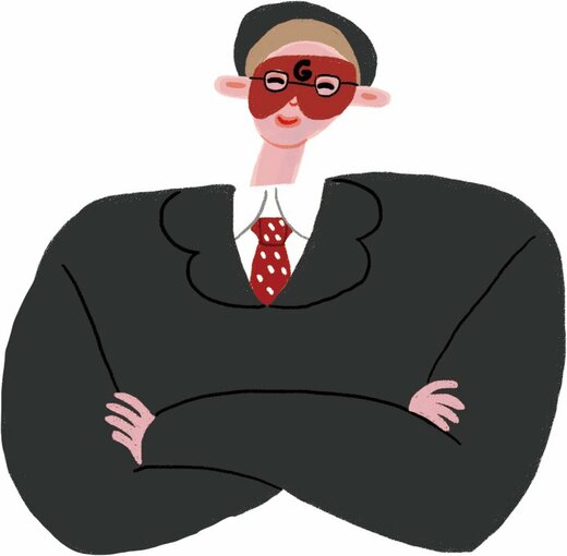 ゲッターズ飯田さんのイラスト