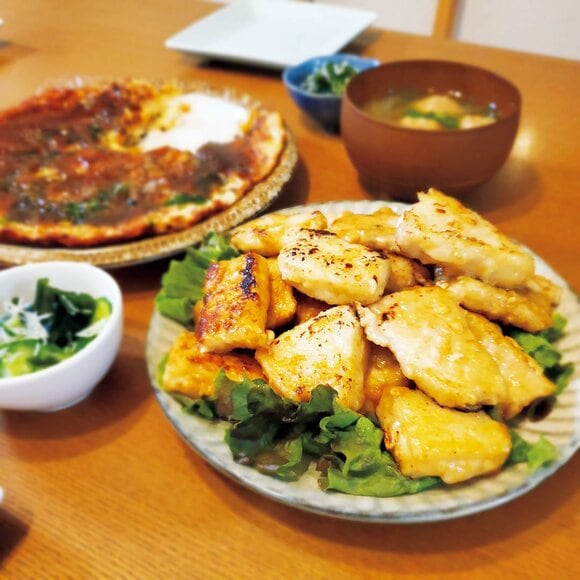 カジキのステーキ