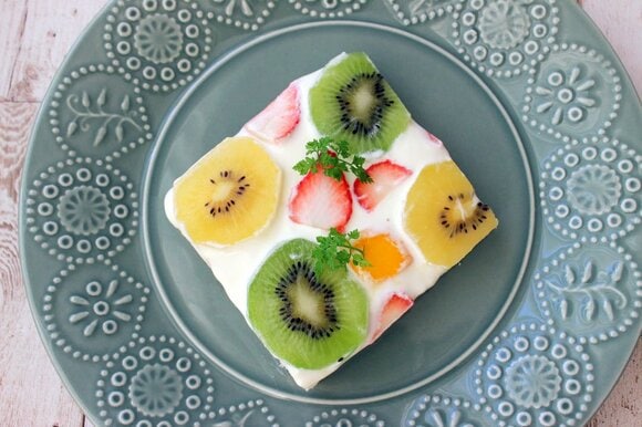 カラフルオープンサンド