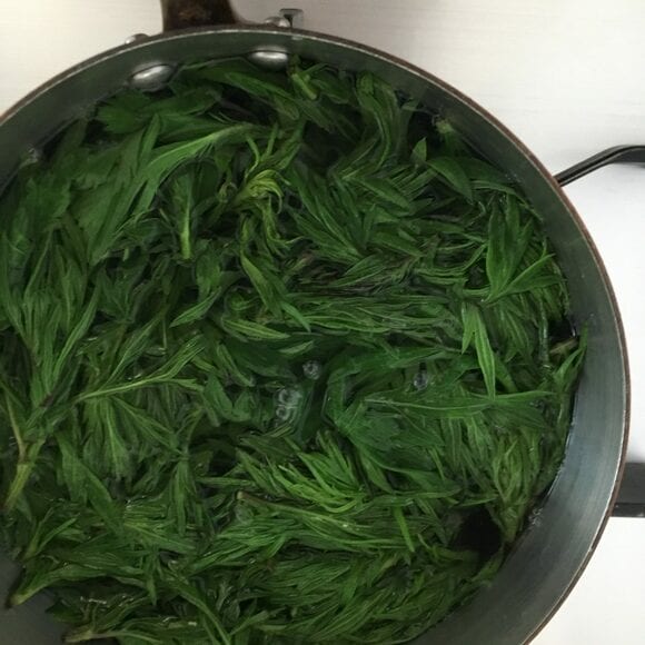 わが家のヨモギもちのレシピはとってもシンプル