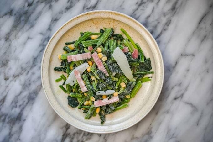 セブンプレミアム「ベーコンほうれんそう」