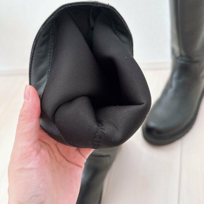 コンフィールタッチロングブーツ内側
