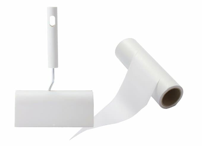 ヘッドが付け替えられる カーペットクリーナーとカーペットクリーナー用 替えテープ 斜めカット
