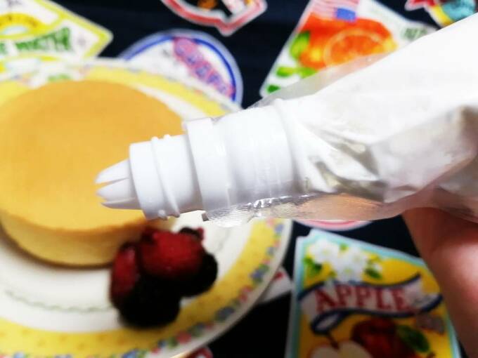 ホイップは絞り口もセット