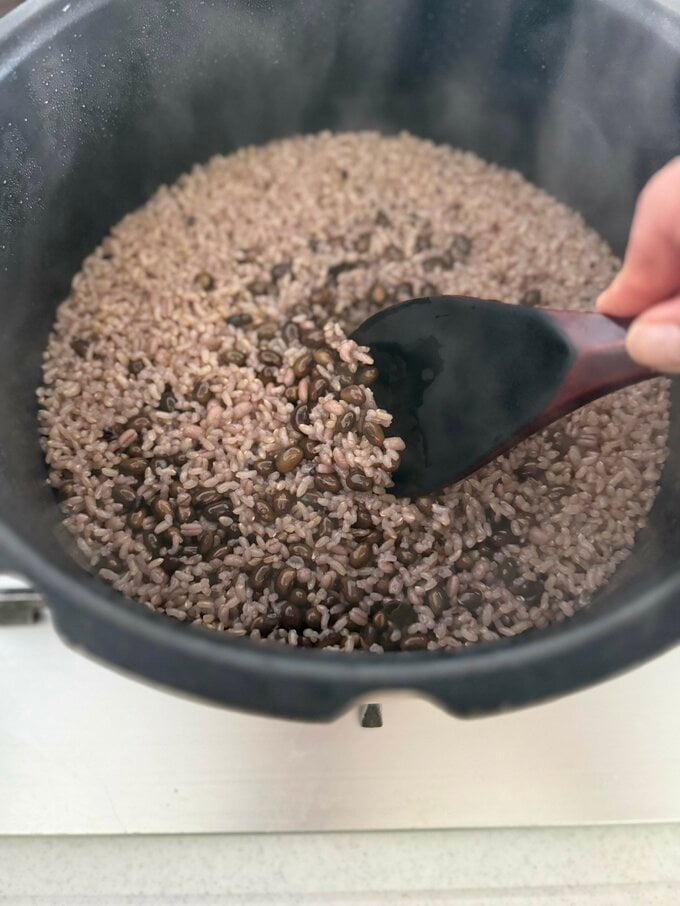 黒豆玄米ご飯