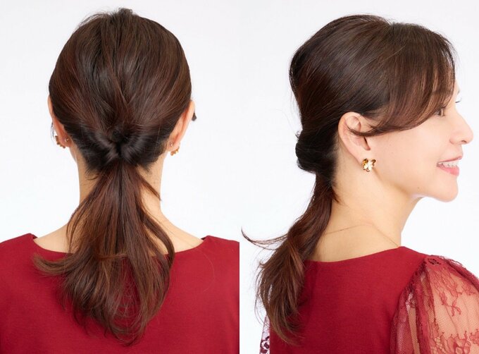 くるりんぱヘア