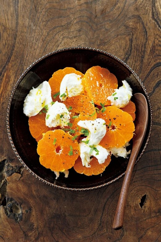 ミカンのカプレーゼ