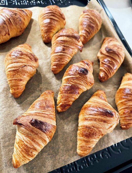 フレンチミニクロワッサン生地調理例画像