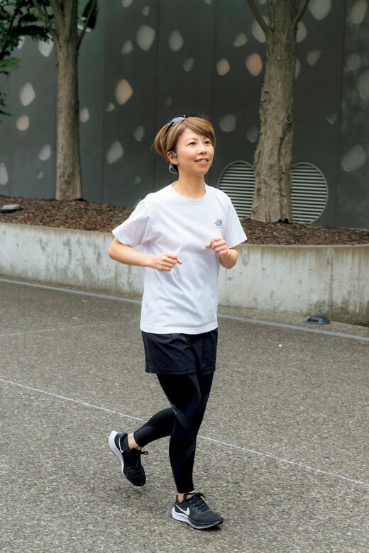 ランニングをする人