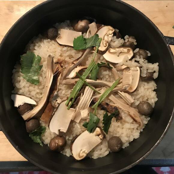 松茸ご飯