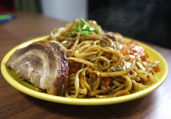 もちもち麺のハイブリッド焼きそば