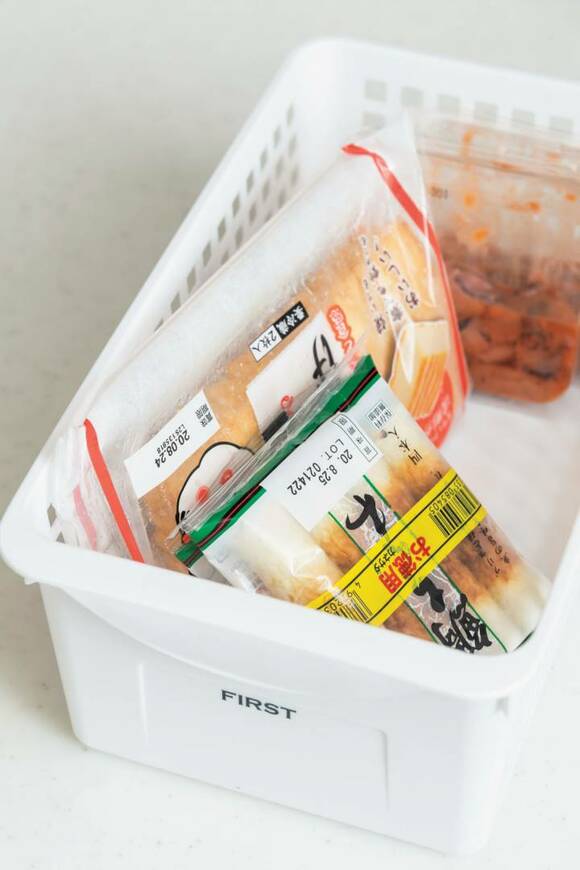 ボックスにちくわなど