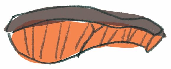 「薬食い」と呼ばれる鮭