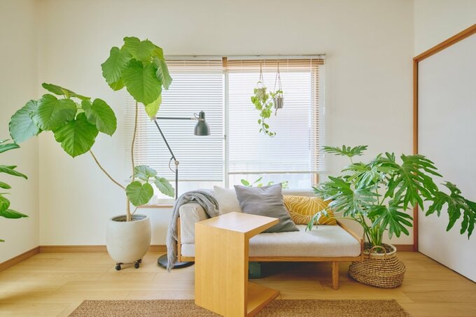 ようさん宅のリビング