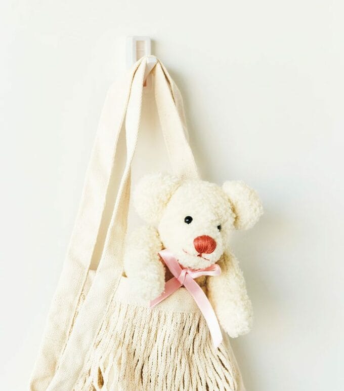 フックを引き出せる折りたたみ式