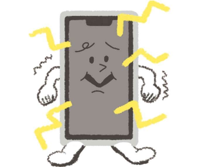 スマホイラスト