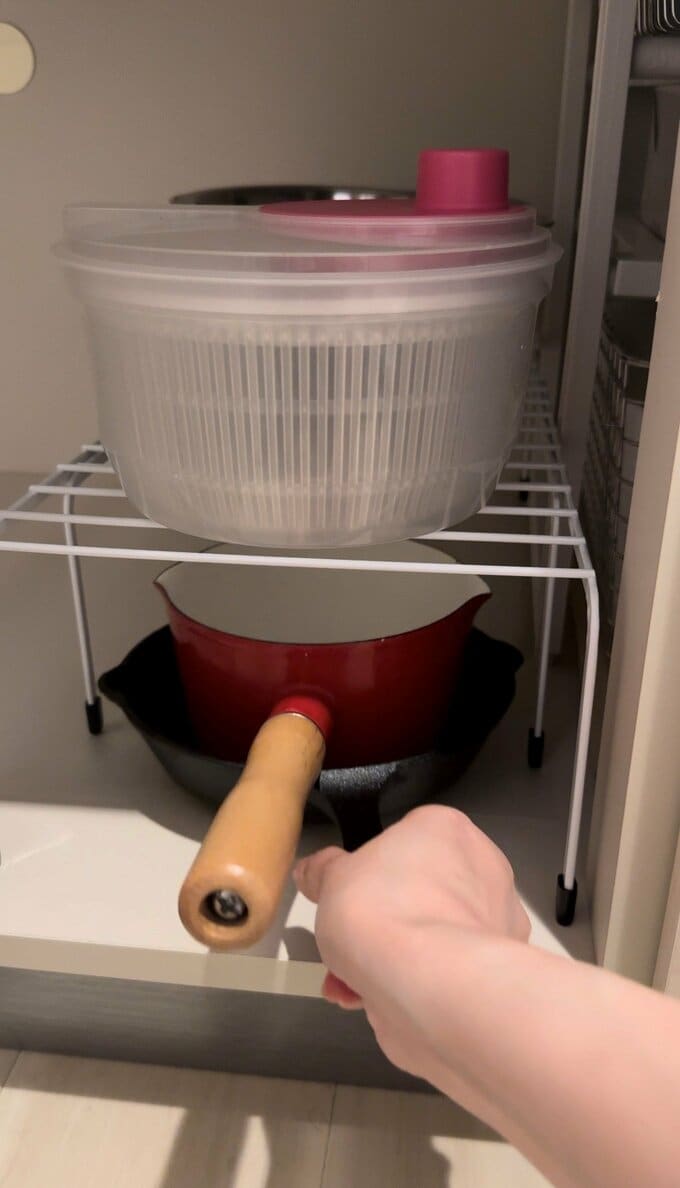 鍋の収納