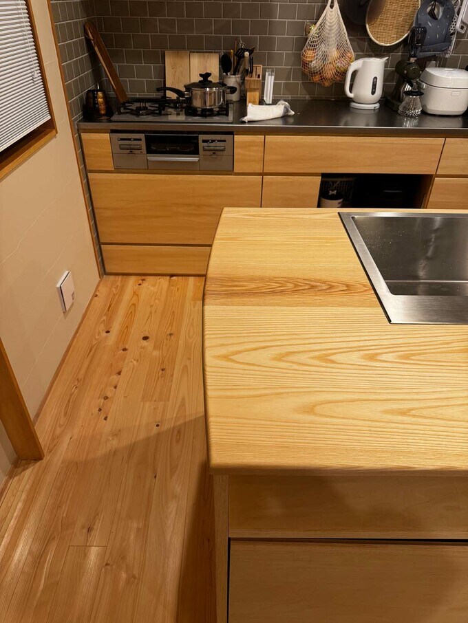 キッチンのディテール