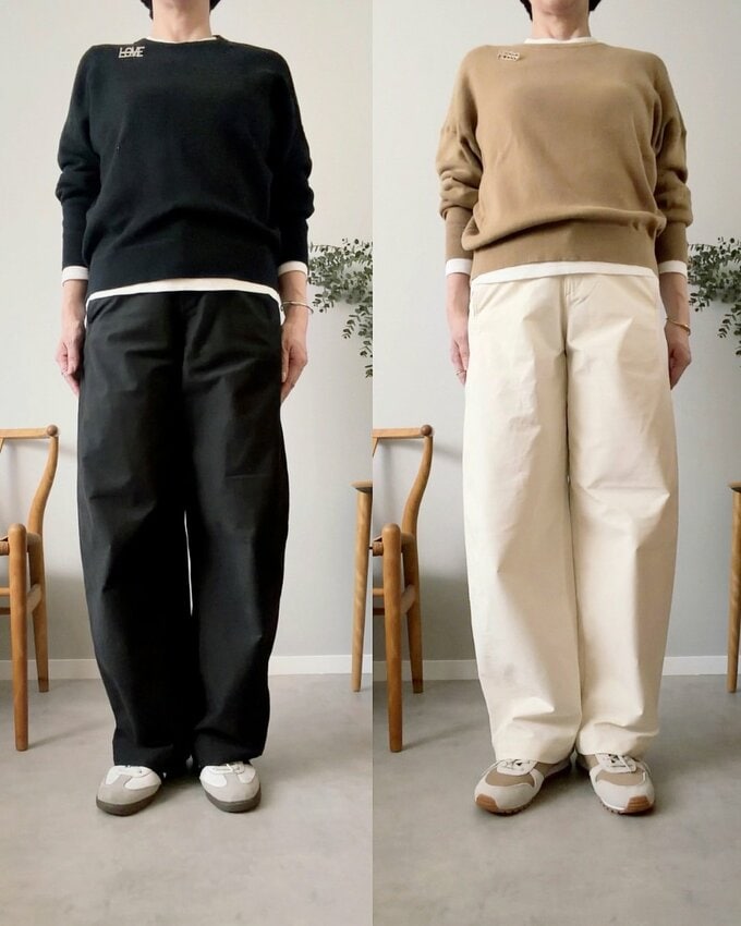 色の違いだけで比較