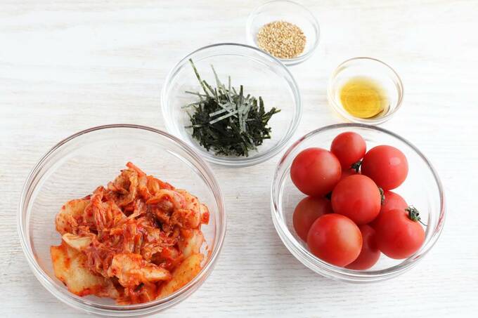 キムチやトマトなど