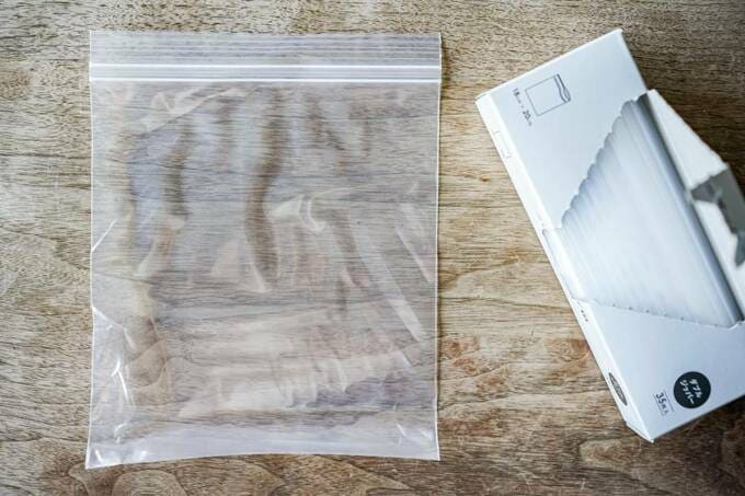 フリーザーバッグ