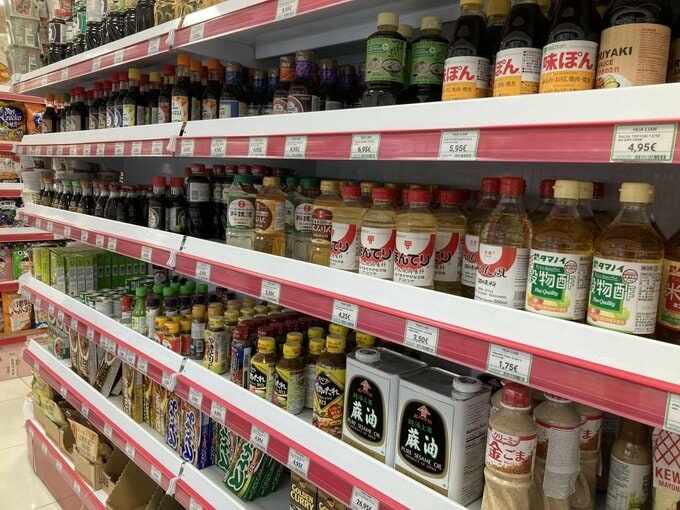 陳列される商品