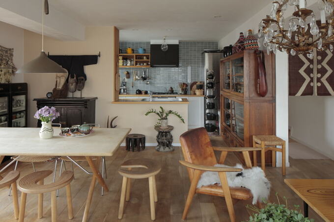 メゾネットマンションのリノベ