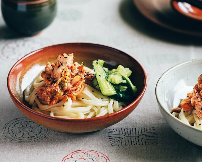 ツナキムチのせうどん