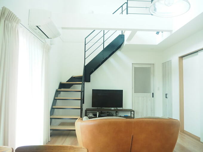 自宅の吹き抜け