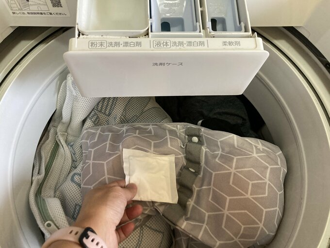 紙パックタイプの酸素系漂白剤