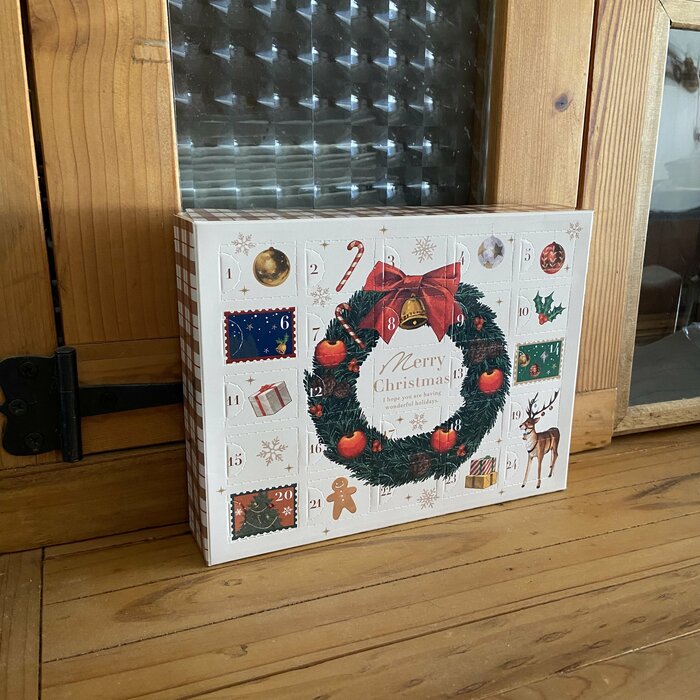 ジャンクジャーナル雑記帳　クリスマス　お裾分けファイル　アドベントカレンダー クリスマスはダイソーにおまかせ！「アドベントカレンダー」も