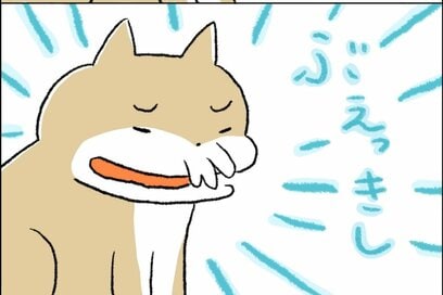 くしゃみで感情を表現するかわいいわんこ！ご不満のときはどんなくしゃみ？