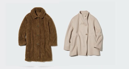 アラフォーにおすすめユニクロのコート。毎日着られる気軽さがうれしい