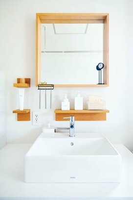 無印良品の見せる収納。置くだけで空間がセンスよく整う