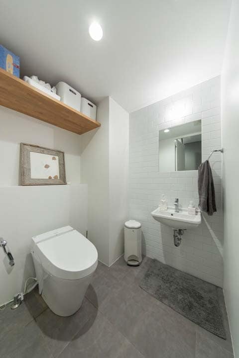 トイレと手洗い場