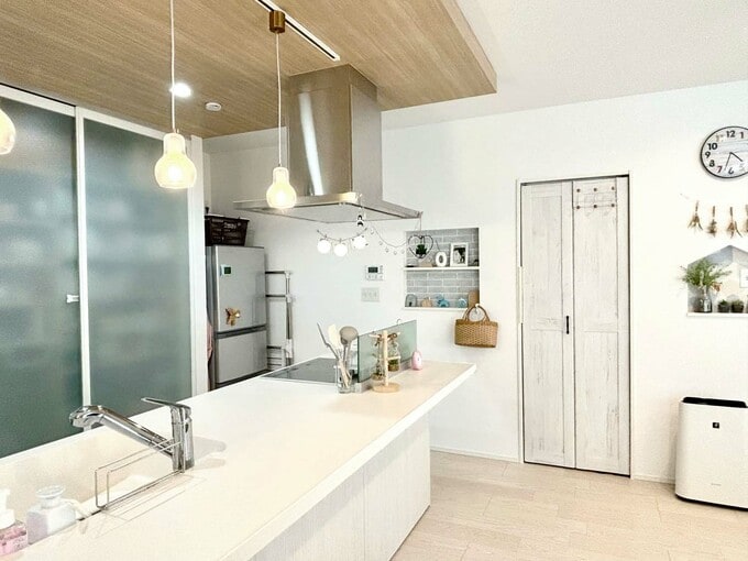 キッチンの全景