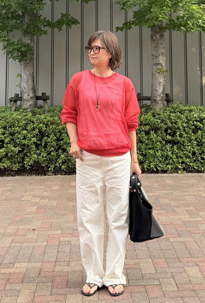 河村さん帰省コーデ3