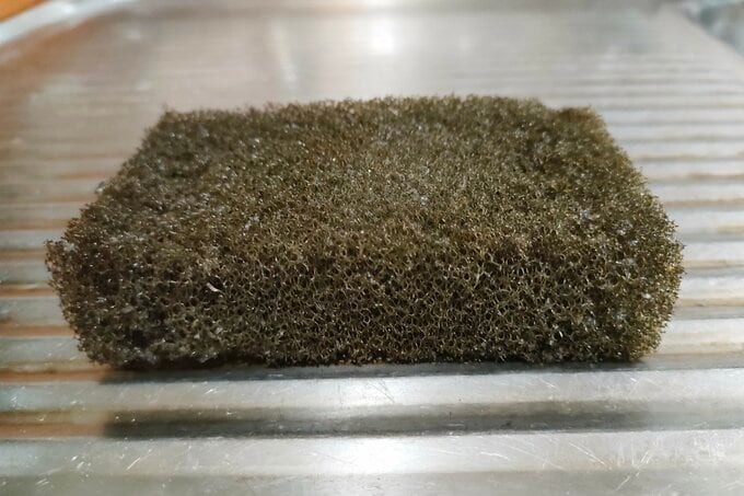 母の使ったスポンジ
