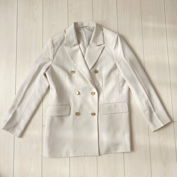 ダブルブレストブレザー