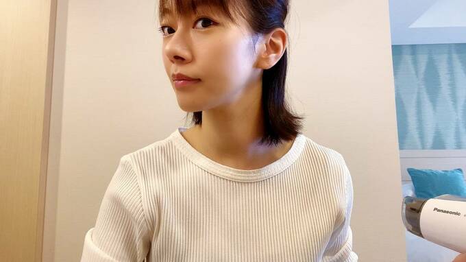 ドライヤー女性