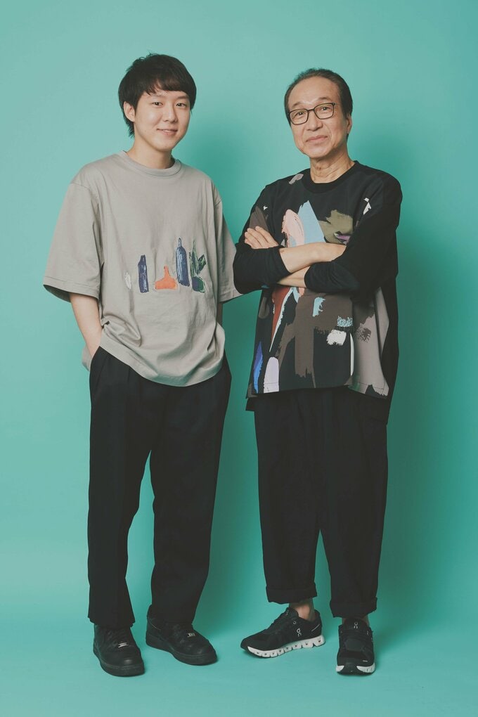 小日向文世さん(左)、小日向星一さん(右)