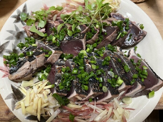 カツオのたたき