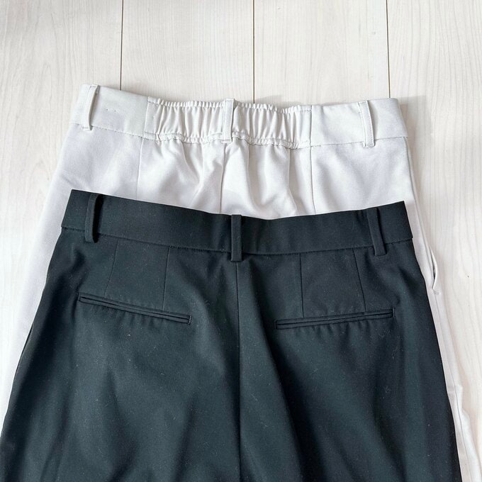 ウエストうしろ部分比較